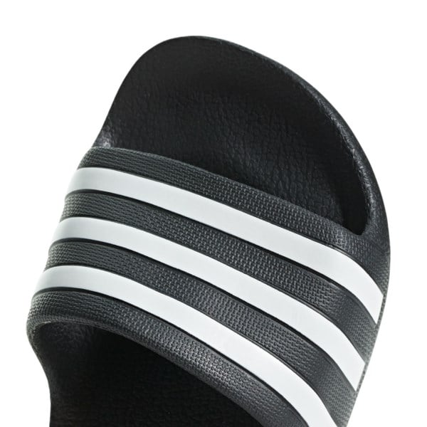 adidas Adilette Aqua - Kids Slides - Core Black/Cloud White