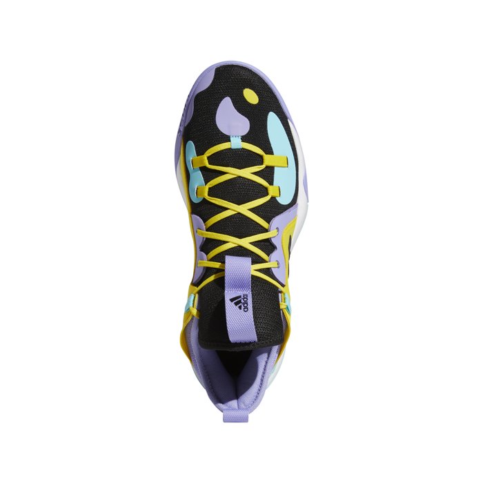 Adidas Harden Stepback 2 - Mens Basketball Shoes - Triple Black/Yellow