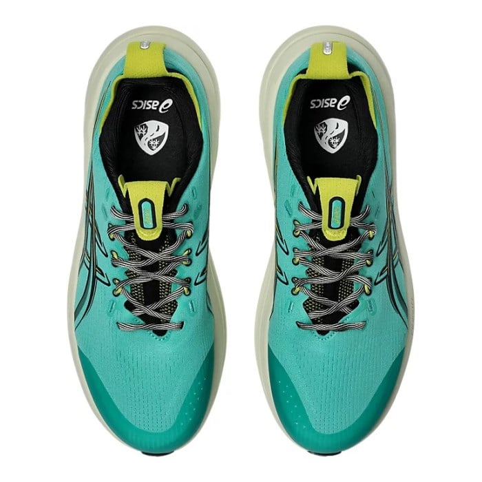 Asics Gel Nimbus 28 TR - Mens Trail Running Shoes - Aurora Green/Black