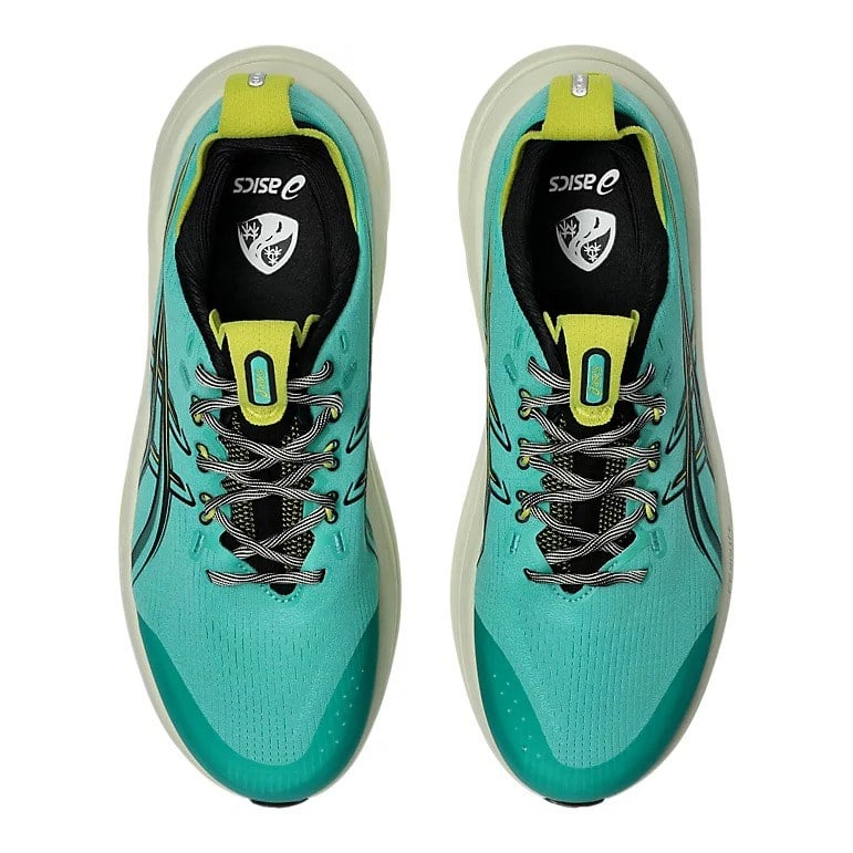 Asics Gel Nimbus 28 TR - Mens Trail Running Shoes - Aurora Green/Black