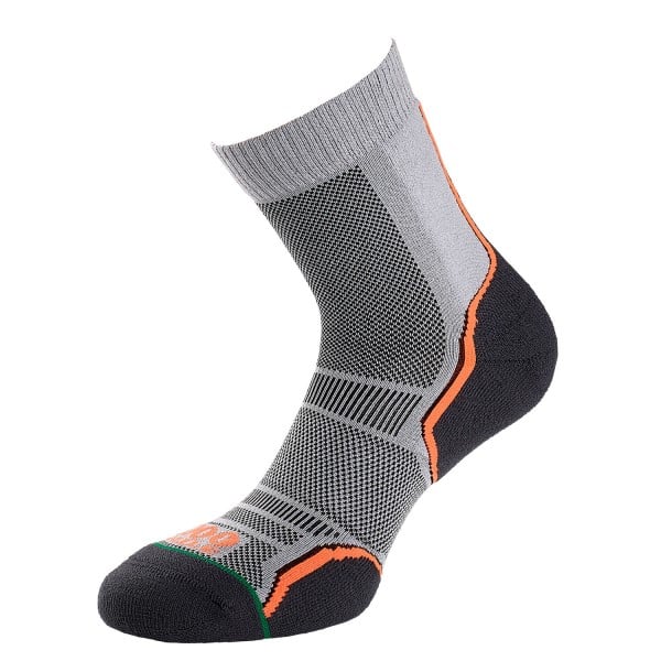 1000 Mile Trail Mens Sports Socks - Twin Pack
