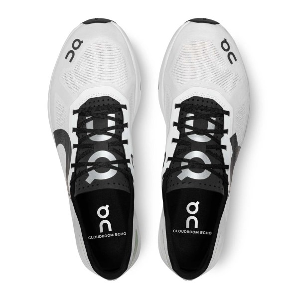 On Cloudboom Echo - Mens Running Shoes - White/Black