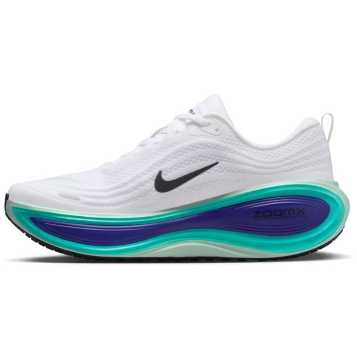 Nike Vomero Plus - Mens Running Shoes - White/Black/Bright Concord/Hyper Turq