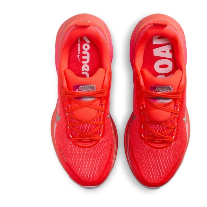 Nike Vomero 18 - Womens Running Shoes - Bright Crimson/Metallic Silver