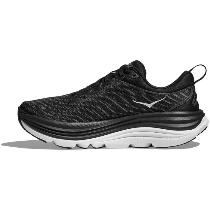 Hoka Gaviota 5 - Mens Running Shoes - Black/White