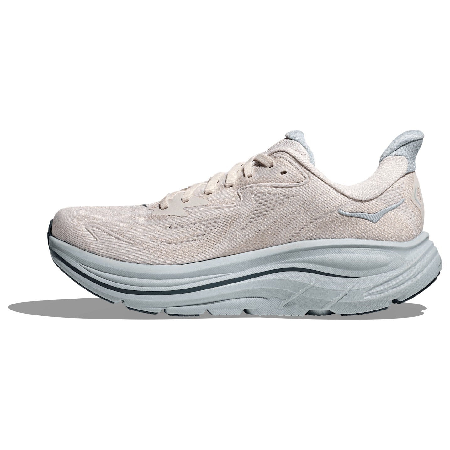 Hoka Clifton 10 - Womens Running Shoes - Grout/Mineral Blue