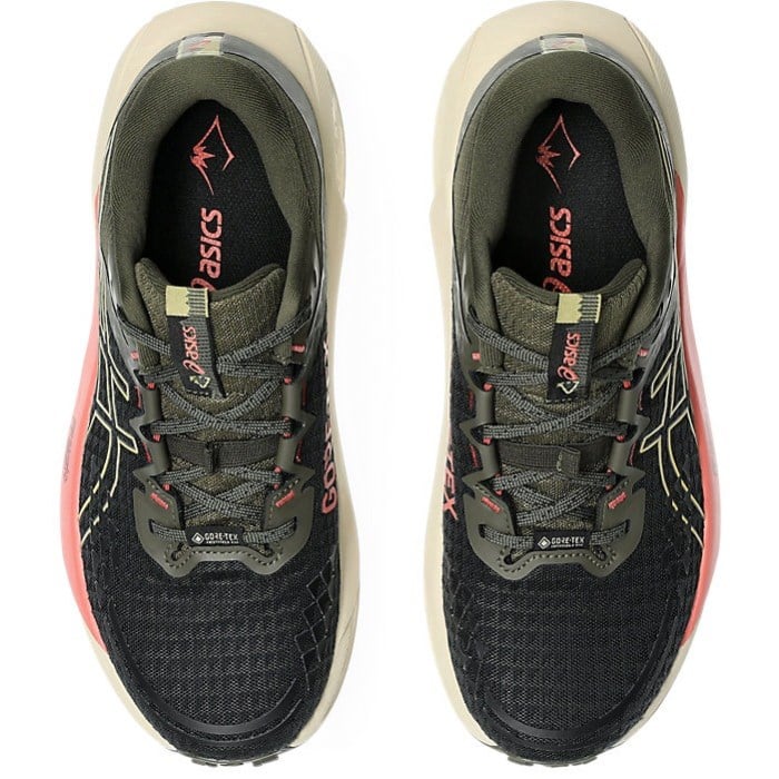 Asics Trabuco 13 GTX - Womens Trail Running Shoes - Black/Lemon Grass