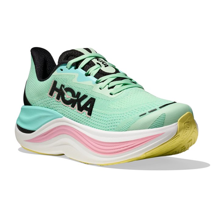 Hoka Skyward X - Womens Running Shoes - Mint Fluorite/Blue Spark