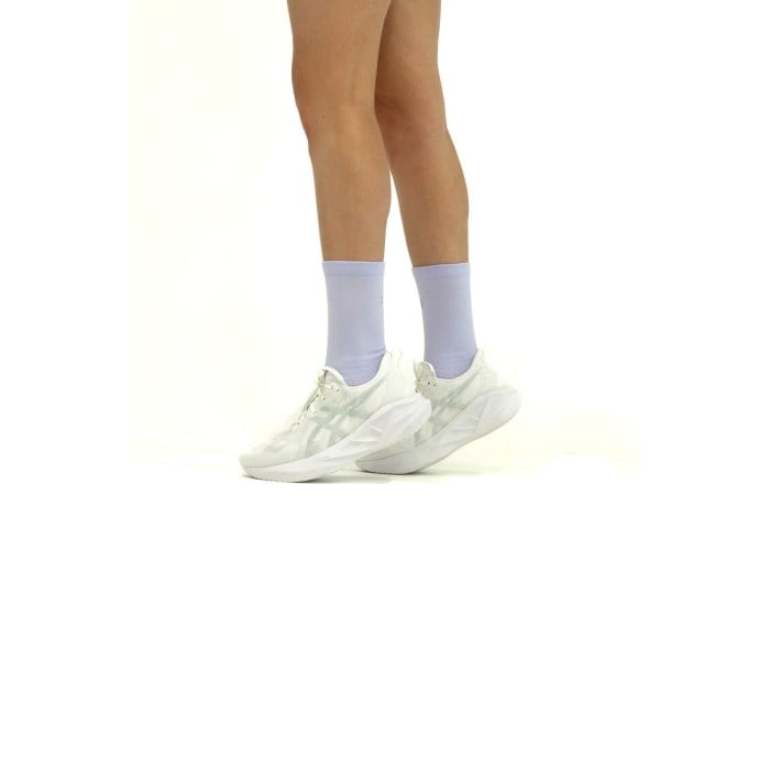 SHYU Quarter Crew Racing Socks - Lilac/Lilac/Lilac