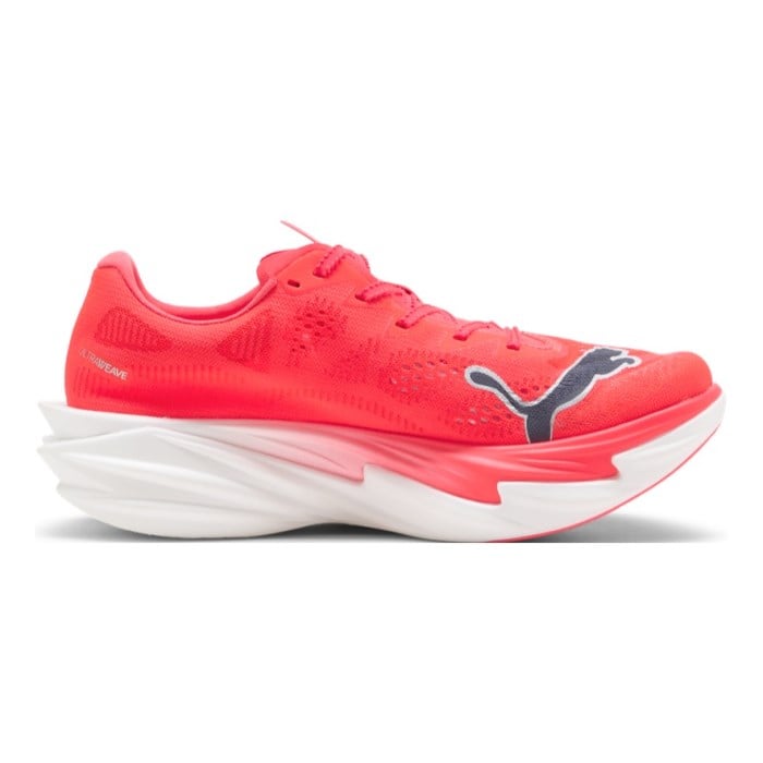 Puma Deviate Nitro Elite 4 - Womens Running Shoes - Ultra Red/Inky Depths/White - image 2