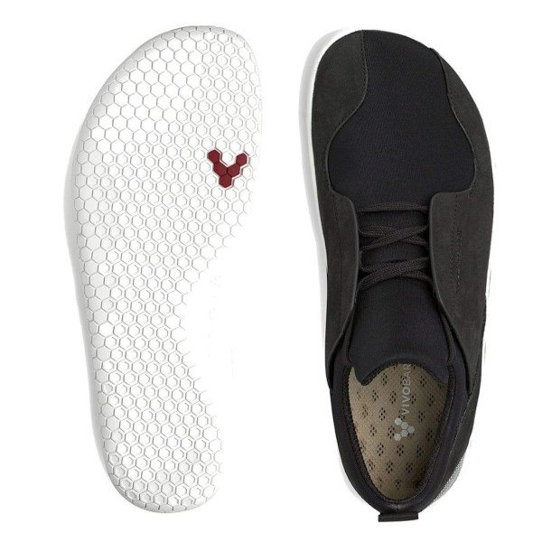 Vivobarefoot Kasana - Womens Sneakers - Black Leather