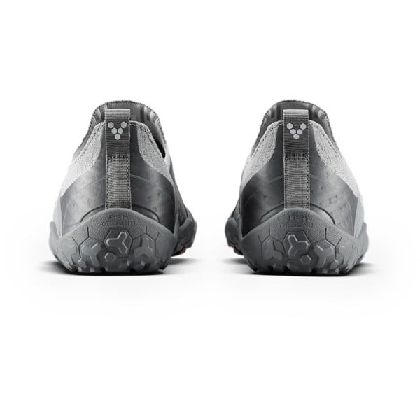 Vivobarefoot Primus Trail Knit FG - Mens Trail Running Shoes - Ultimate Grey