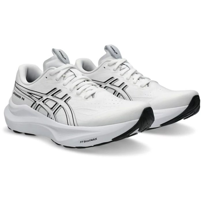 Asics GT-2000 14 - Womens Running Shoes - White/Black