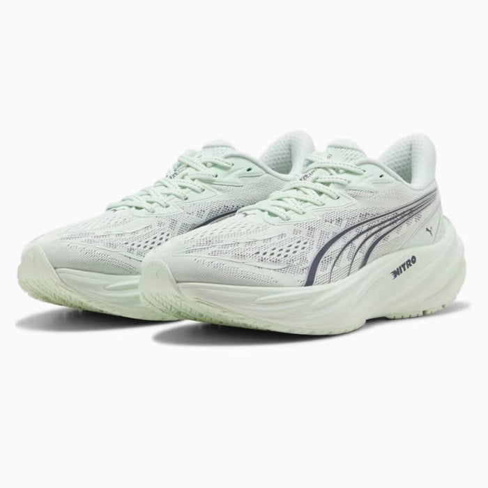 Puma Velocity Nitro 5 - Womens Running Shoes - Sage Glow/Inky Depth - image 3