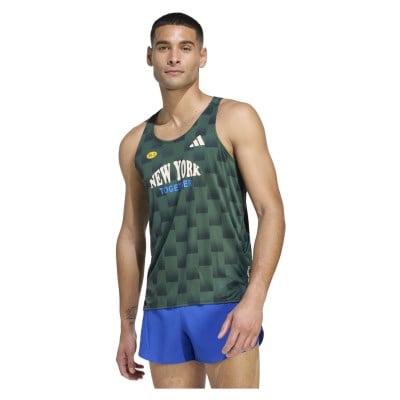 adidas Adizero NYC Mens Running Singlet