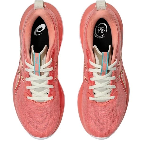 Asics Gel Cumulus 27 - Womens Running Shoes - Guava/Lime Green