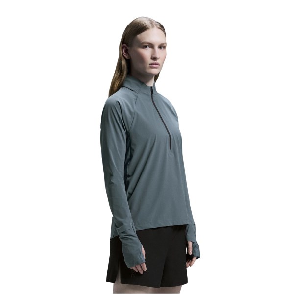 On Trail Breaker Womens Running Mid Layer - Stone