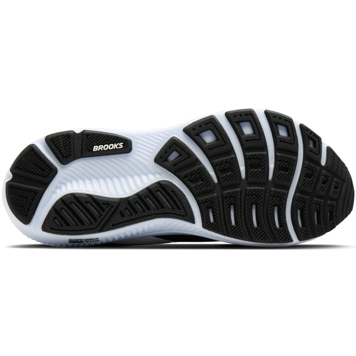 Brooks Ghost 18 - Mens Running Shoes - Black/Grey/White