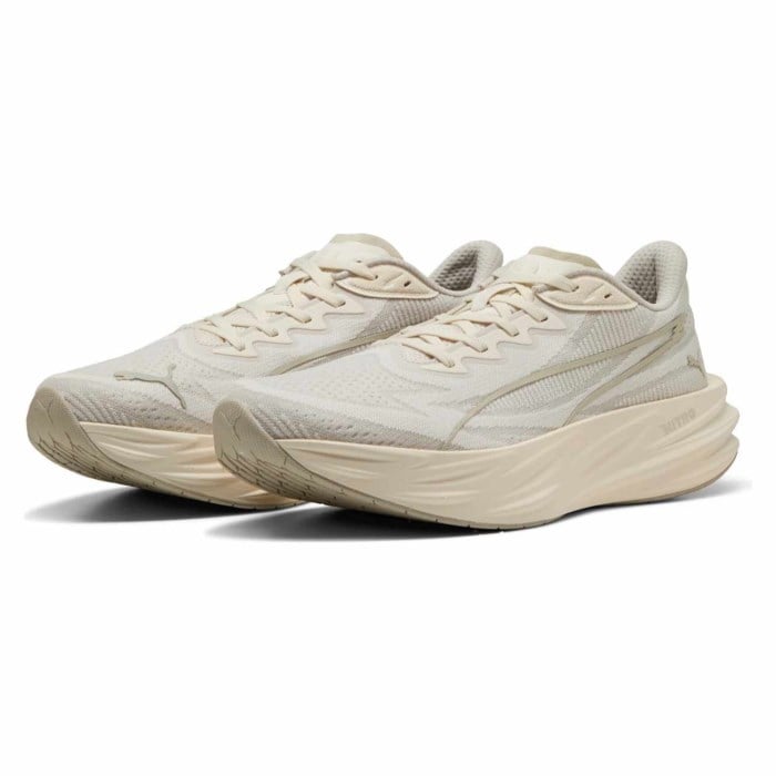Puma Deviate Pure Nitro - Womens Running Shoes - Alpine Snow/Warm White - image 6