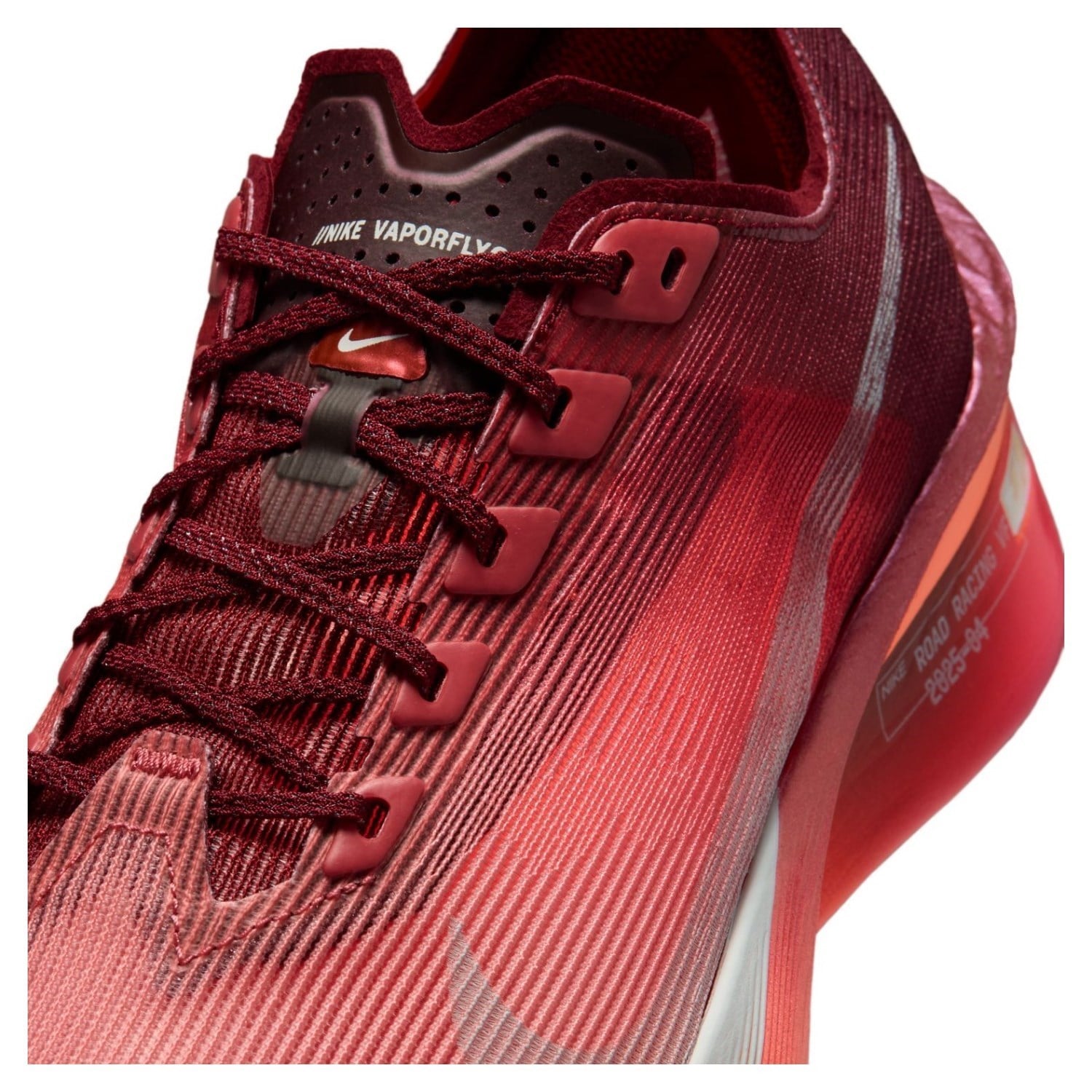 Nike ZoomX Vaporfly 4 SE - Womens Racing Shoes - Team Red/Barely Green/Atomic Pink