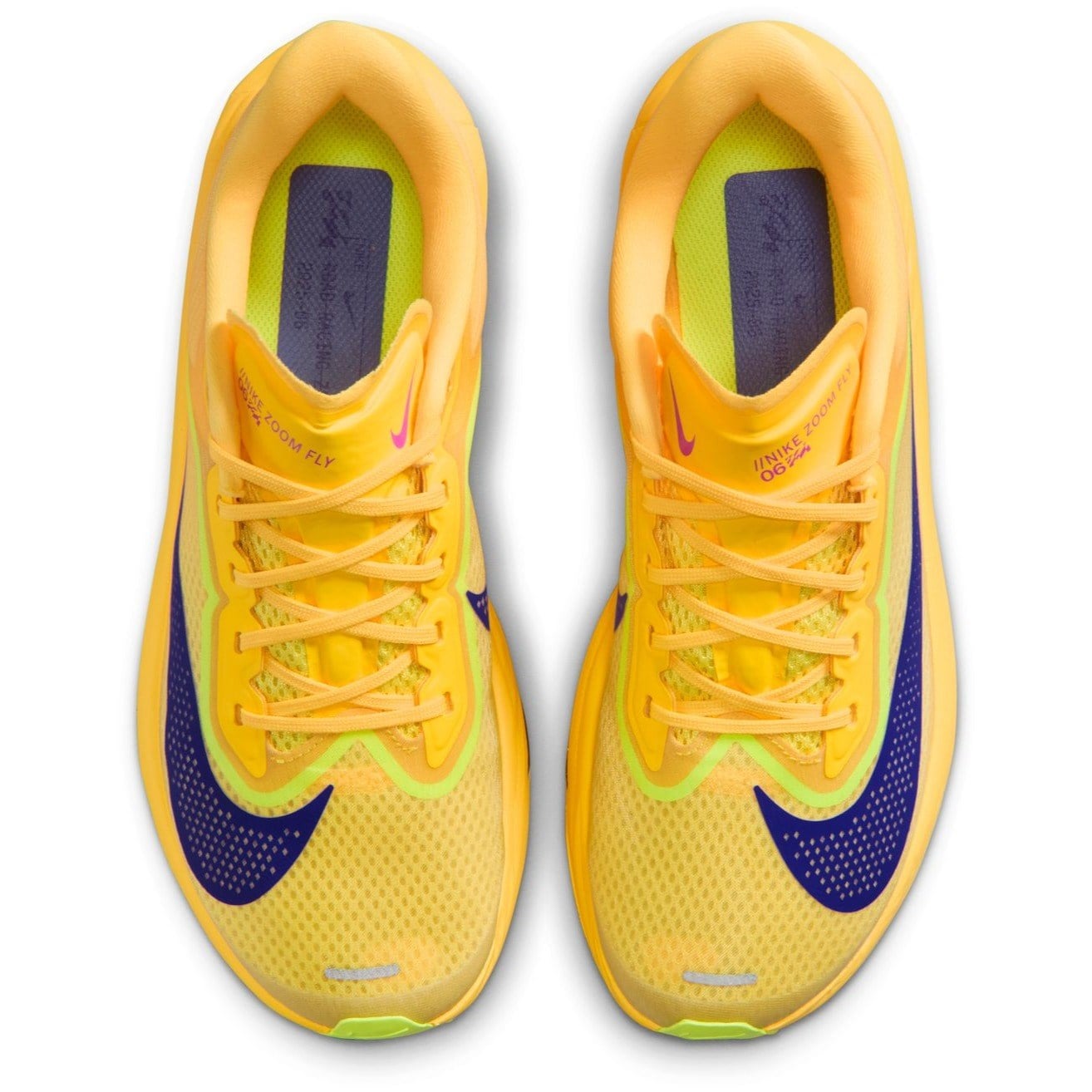 Nike Zoom Fly 6 - Womens Running Shoes - Citron Pulse/Indigo Burst/Volt Ice
