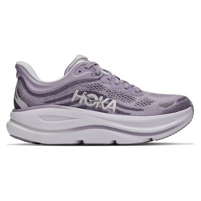 Hoka Bondi 9 - Womens Running Shoes - Mellow Lilac/Purple Fog