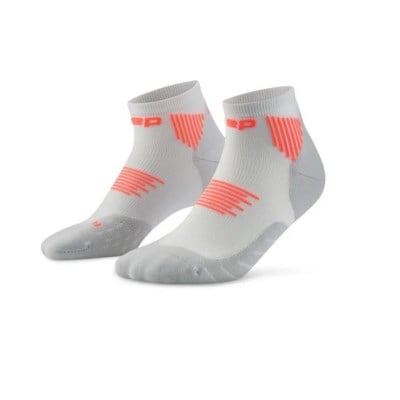 CEP Core Run Low Cut Mens Compression Socks - Grey