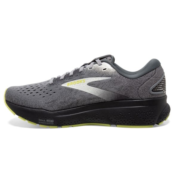 Brooks Ghost 16 - Mens Running Shoes - Primer/Grey/Lime