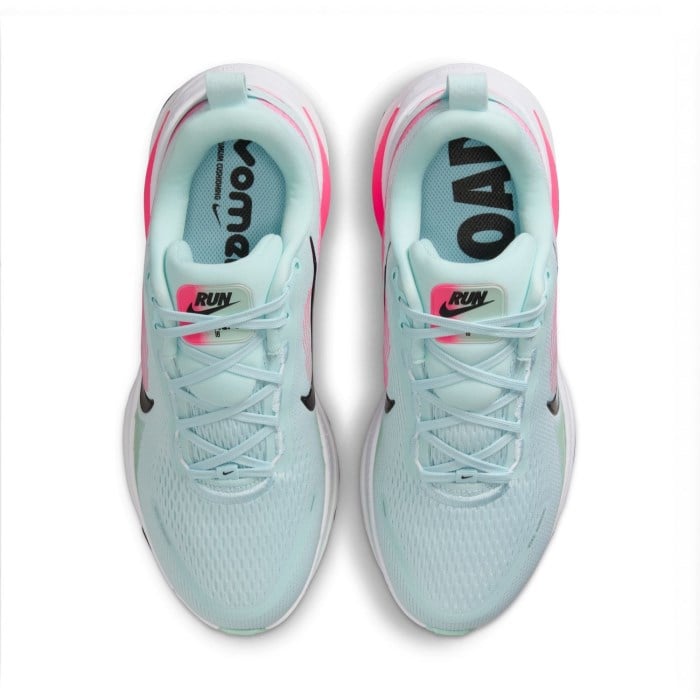 Nike Vomero 18 - Womens Running Shoes - Glacier Blue/Black/White/Hyper Pink