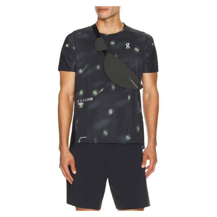 On Performance-T Lumos Mens Short Sleeve Top - Black