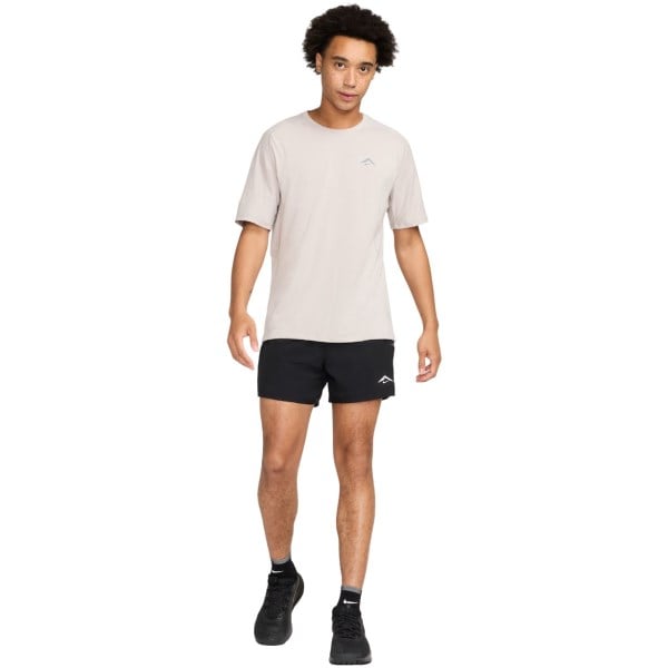 Nike Solar Chase ADV Running T-Shirt - Mens - College Grey/Black