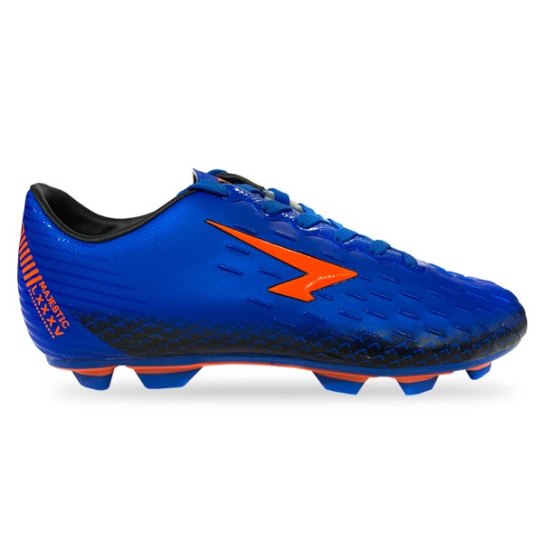Sfida Majestic Junior - Kids Football Boots - Royal/Fluro Orange