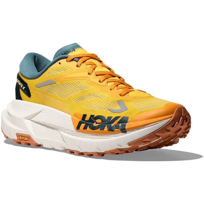 Hoka Mafate X - Mens Trail Running Shoes - Zest/Mountain Fog