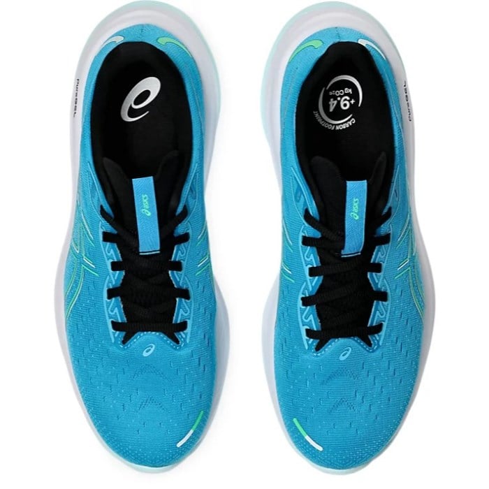 Asics Gel Cumulus 26 - Mens Running Shoes - Digital Aqua/New Leaf