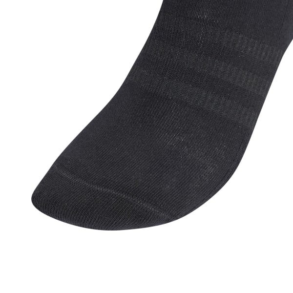 adidas Cushion Ankle Socks - 3 Pairs - Black/White