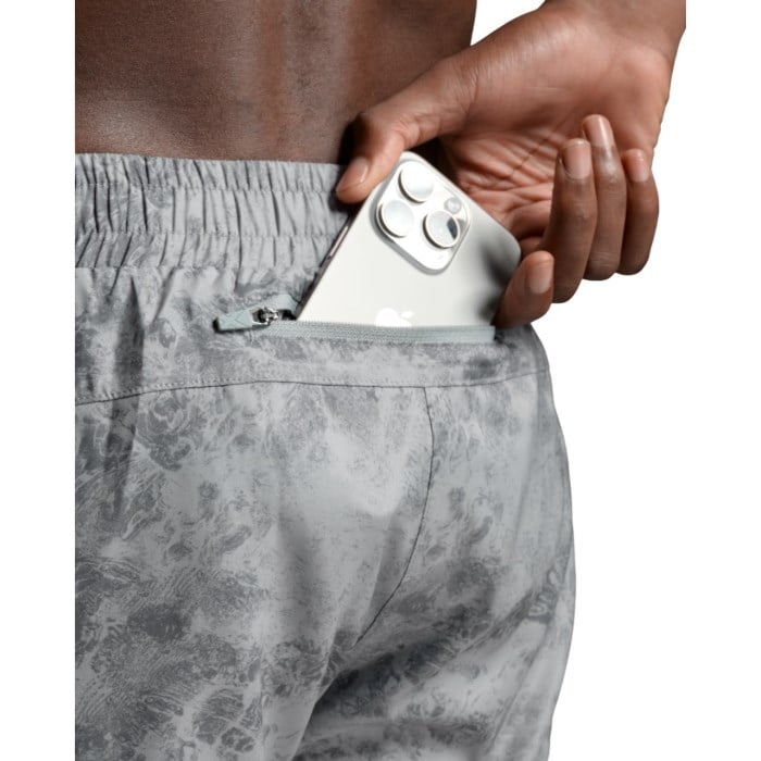 2XU Aero 5 Inch Mens Running Shorts - Weathervane Marble/Black Reflective