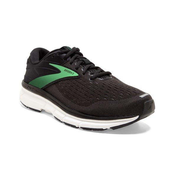 Brooks Dyad 11 - Womens Running Shoes - Black/Ebony/Green