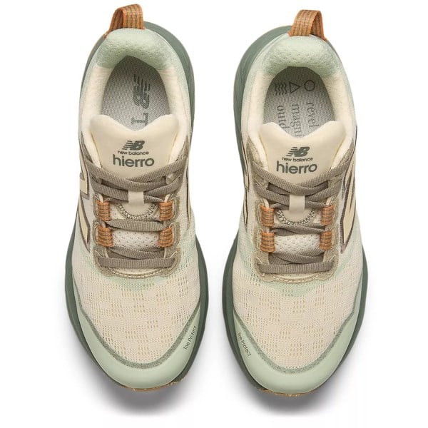 New Balance Fresh Foam Hierro v9 - Womens Trail Running Shoes - Calcium/Dark Juniper