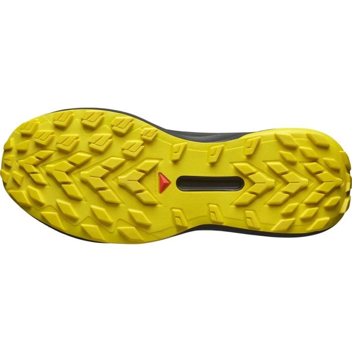 Salomon Genesis - Mens Trail Running Shoes - Black/Metal/Incaberry