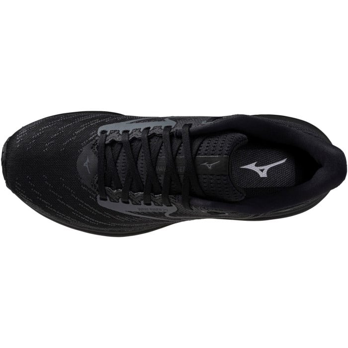 Mizuno Wave Rider 29 - Womens Running Shoes - Black/Iron Gate/Black Sand
