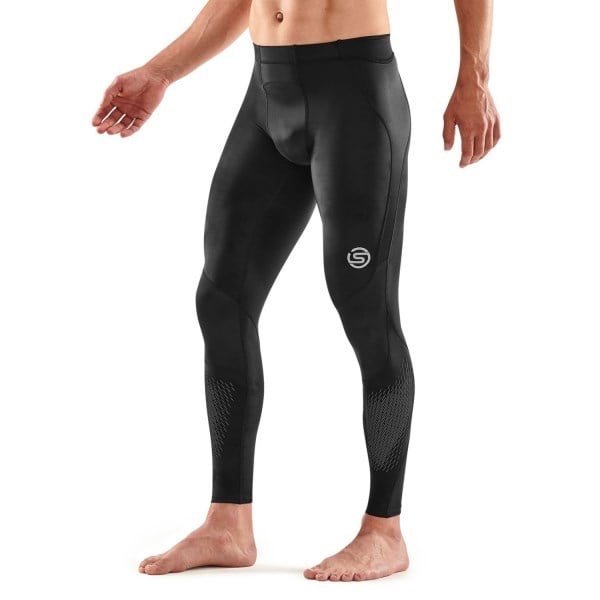 Skins Series-3 Mens Long Compression Tights 400 - Black/Stars