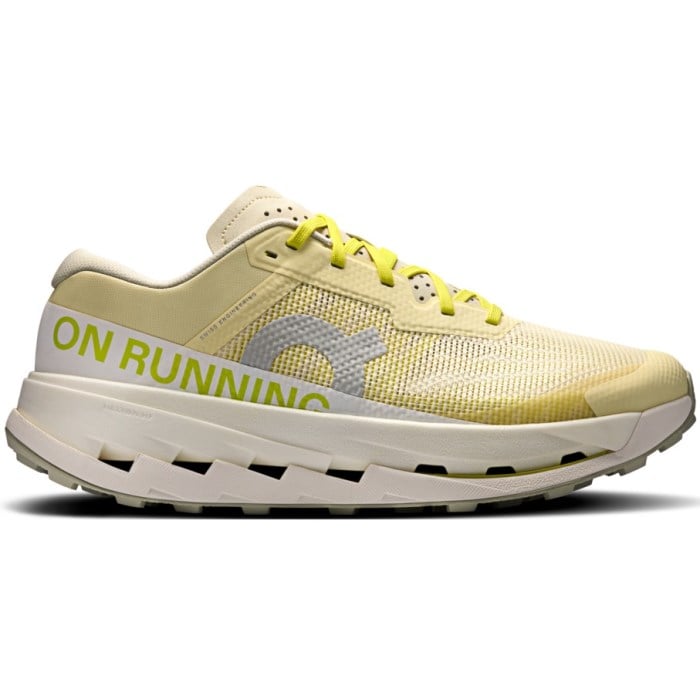 On Cloudultra 3 - Mens Trail Running Shoes - Pelican/White