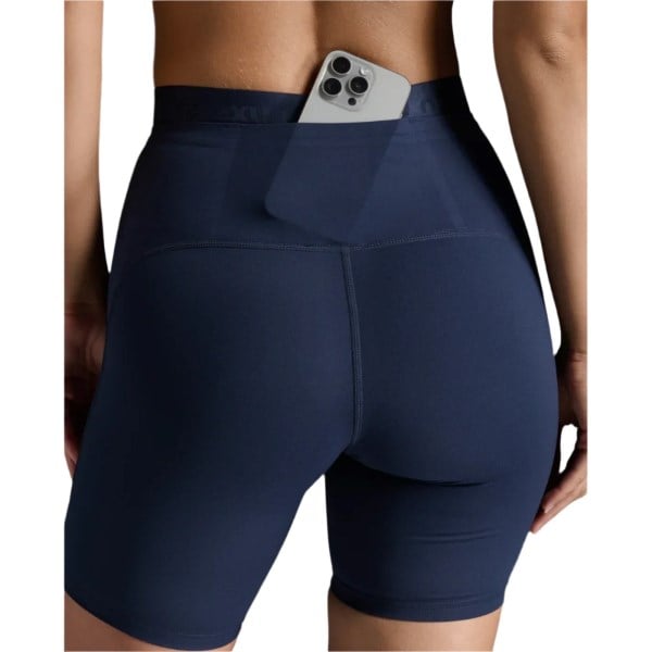 2XU Form Stash Hi-Rise Womens Compression Bike Shorts - Midnight/Midnight