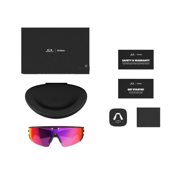 Oakley Meta Vanguard - Black/Prizm Road Rose