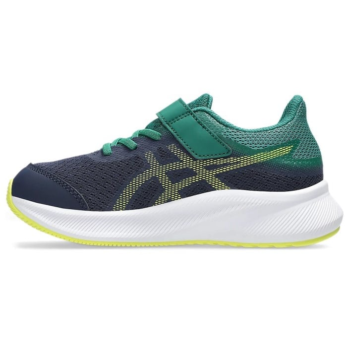 Asics Patriot 13 PS - Kids Running Shoes - Midnight/Citron
