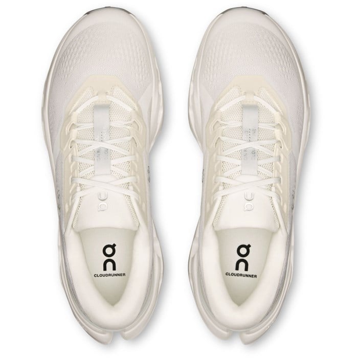 On Cloudrunner 3 - Mens Running Shoes - White/Glacier - image 3