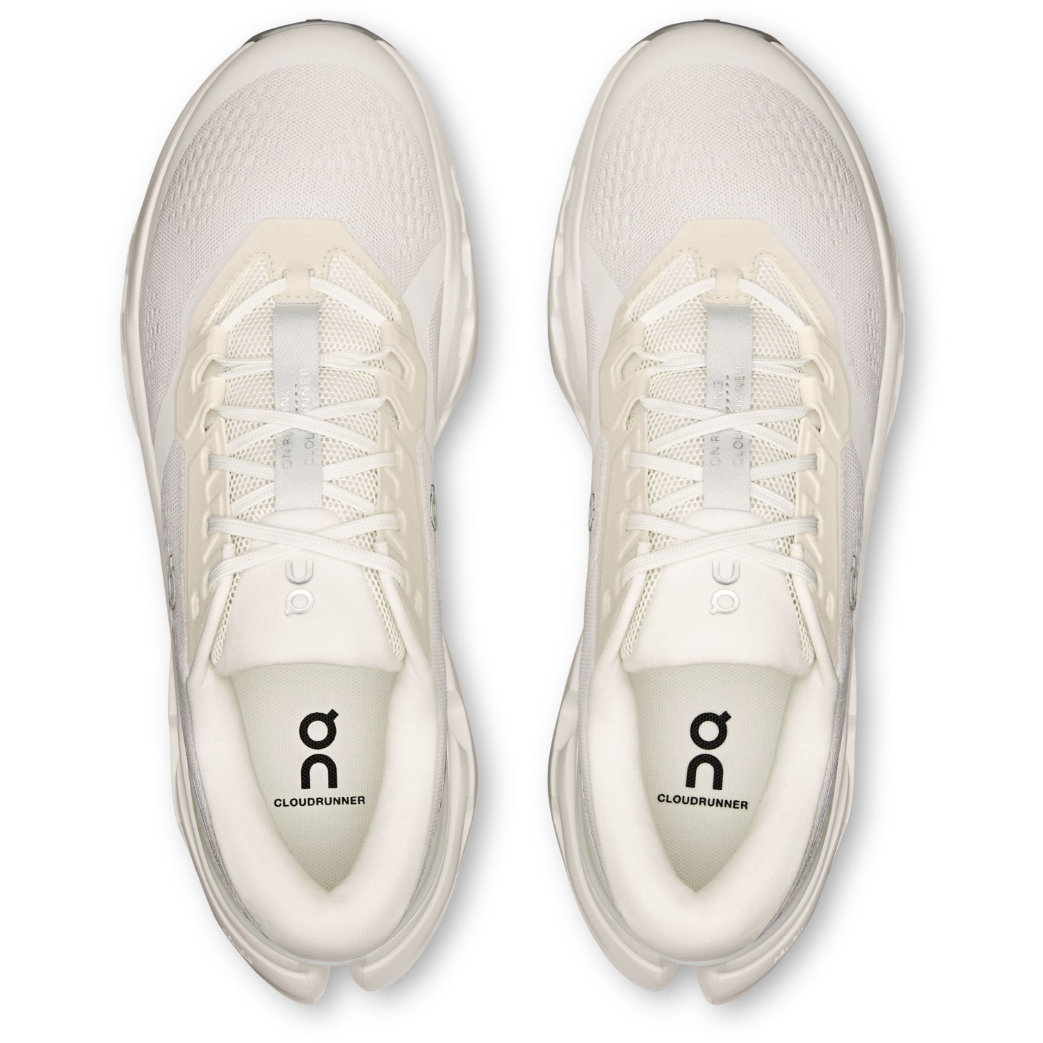 On Cloudrunner 3 - Mens Running Shoes - White/Glacier - image 3
