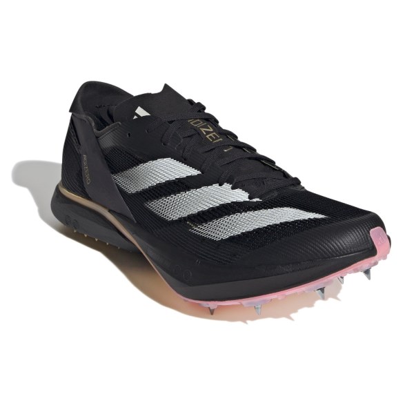 Adidas Adizero Avanti - Unisex Long Distance Track Spikes - Core Black/Zero Metallic/Spark