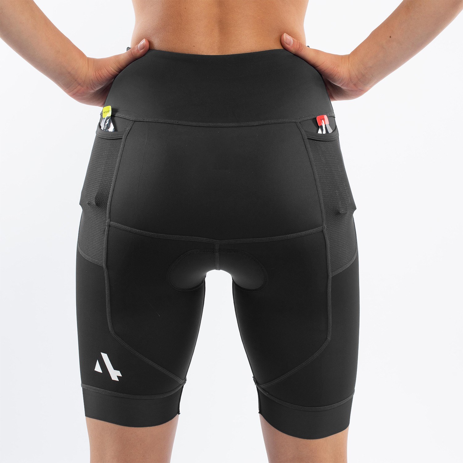 SUB4 Action Womens Triathlon Shorts - Black