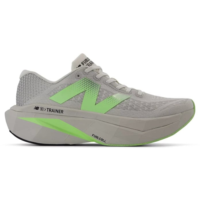 New Balance Fuelcell SuperComp Trainer v3 - Mens Running Shoes - Grey Matter/Mint Flash/Silver